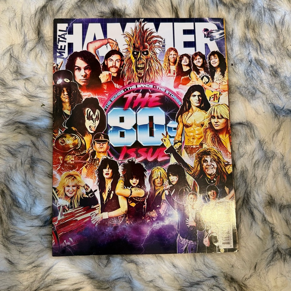 Metal hammer magazine, bands of the 1980s cover issue 332